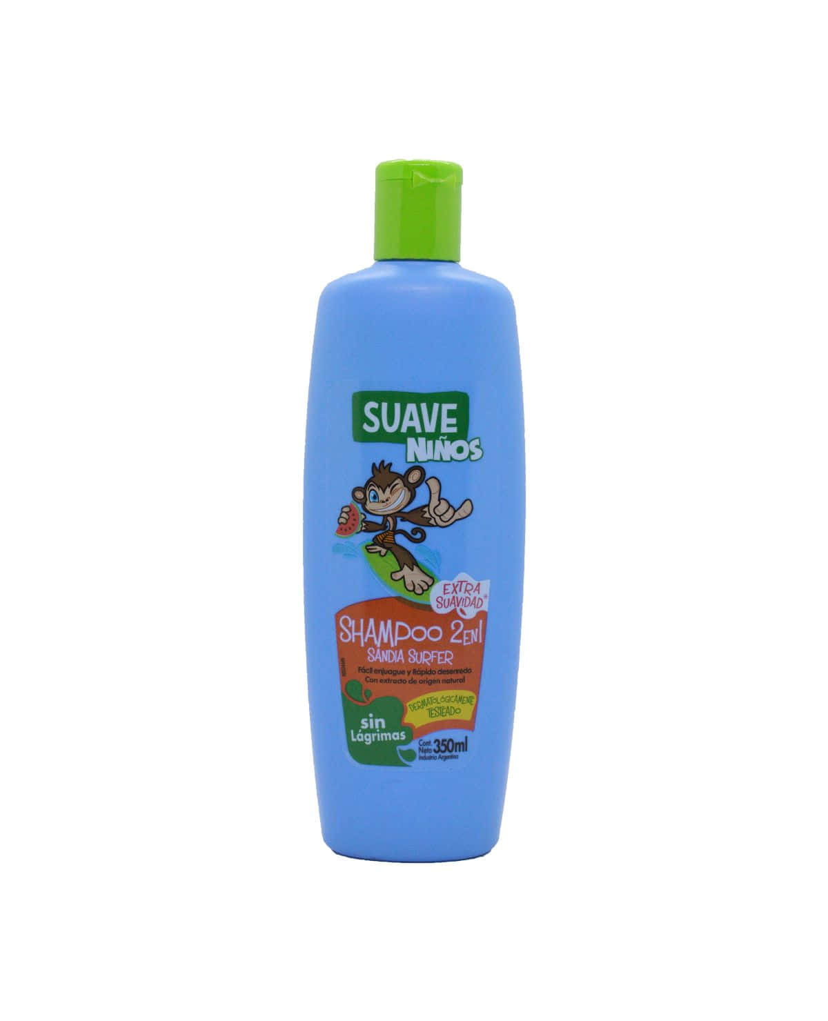 Shampoo Suave Niño Sandia Surfer 2 En 1 350 Ml